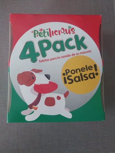 4 PACK de Salsitas  Petilicious de Pierna de cerdo con higado